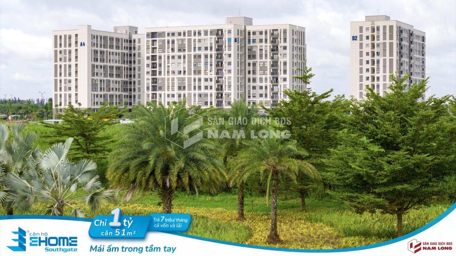 Căn Hộ Ehome Southgate  - Waterpoint Long An