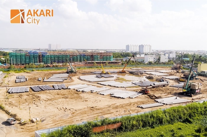 Tiến độ dự án căn hộ Akari City Bình Tân tháng 09/2019