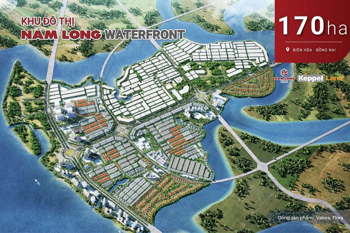Tập đoàn Nam Long đầu tư dự án Waterfront City  Đồng Nai